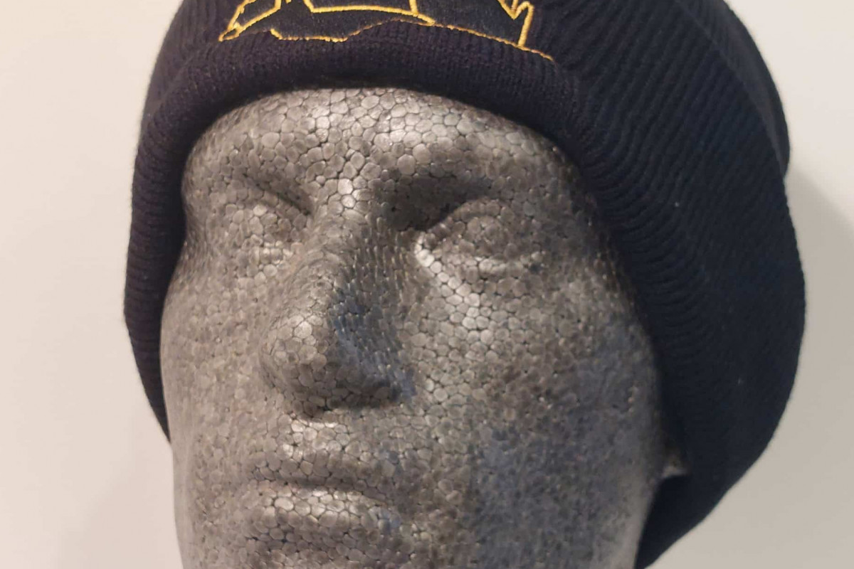 Front view of beanie